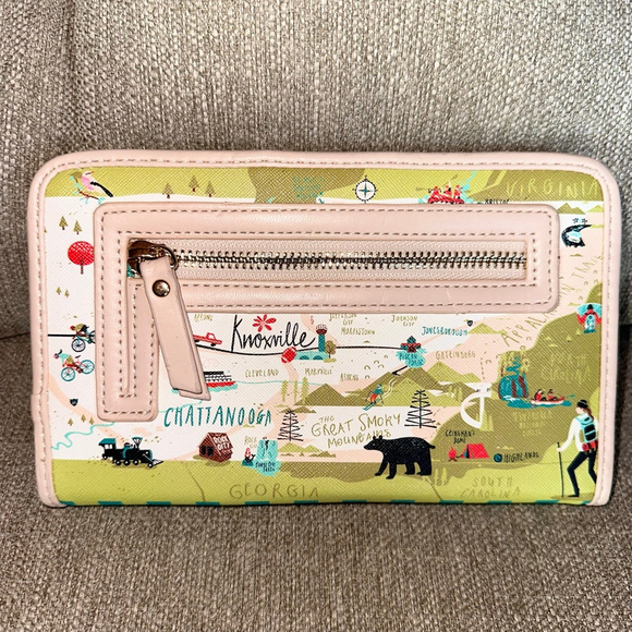 NWOT Spartina 449 Daufuskie Island Snap Close Wallet Tennessee Memphis Nashville - Picture 2 of 6